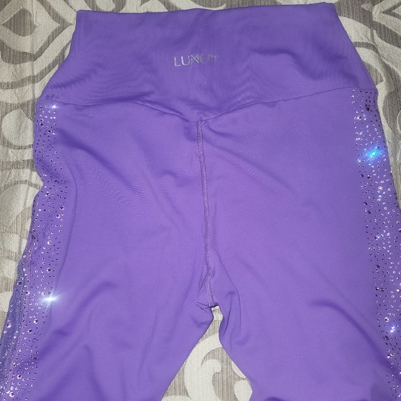 Luxeit Rhinestone leggings - Picture 3 of 6